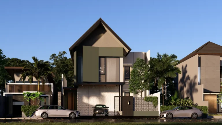 Desain Rumah Industrial 2 Lantai Mrs. W – Depok