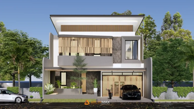 Desain Rumah Tropis 2 Lantai Mr. L – Bangkalan