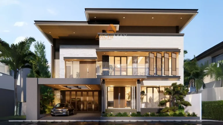 Desain Rumah Tropis 2 Lantai Mr. S – Surabaya