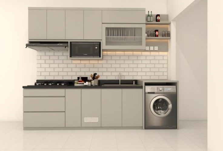 Ide Kitchen Set Minimalis Modern untuk Dapur Kecil