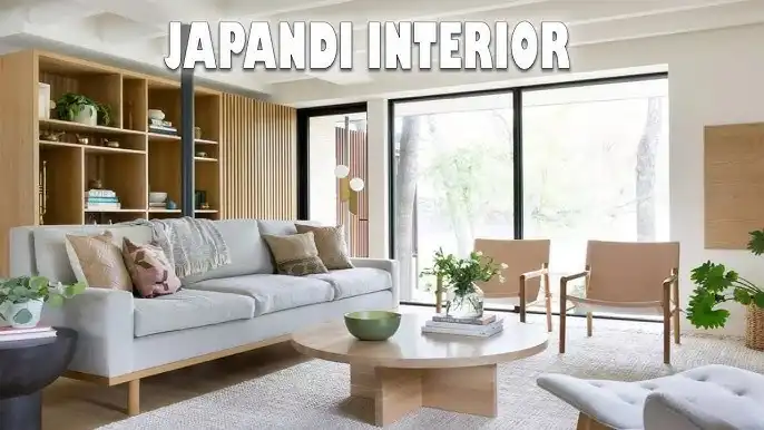 Ruang Tamu Japandi
