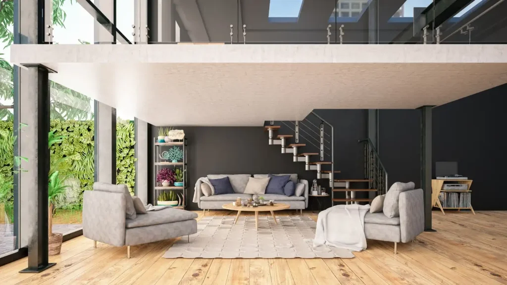mezzanine void