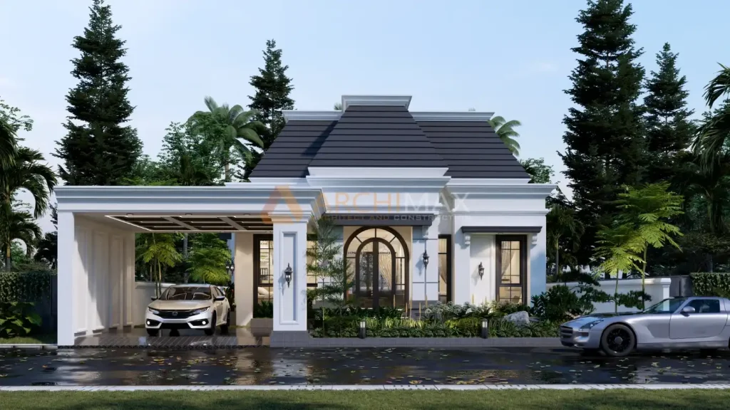 Desain Rumah Klasik 1 Lantai Jakarta